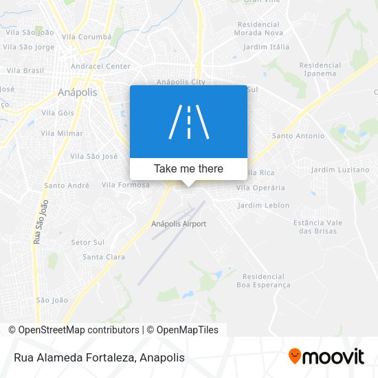 Rua Alameda Fortaleza map