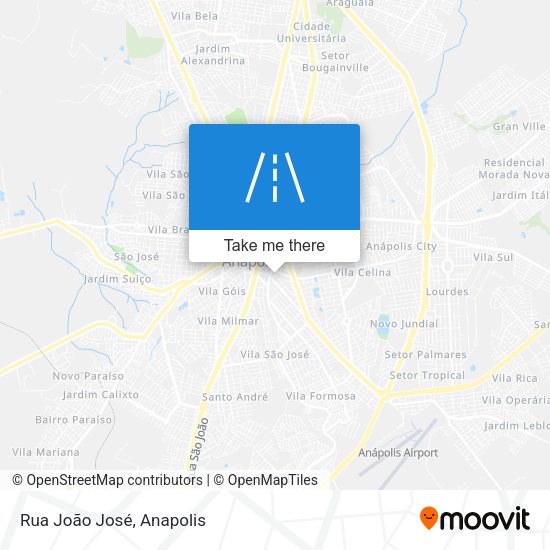Rua João José map