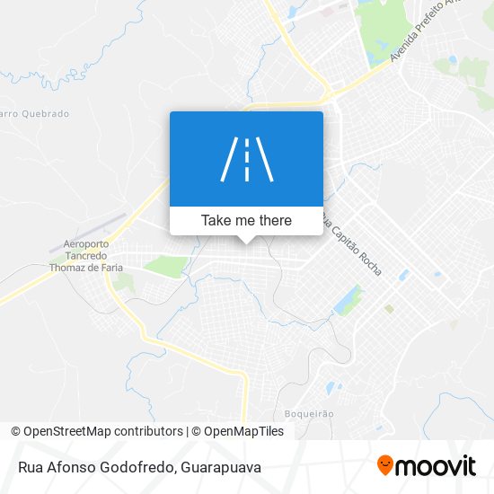 Rua Afonso Godofredo map