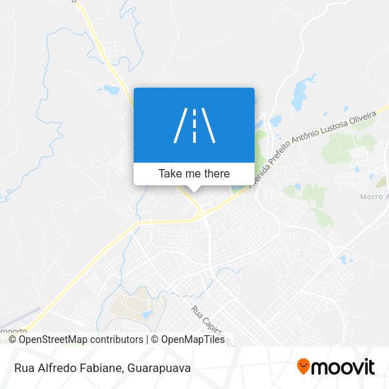 Rua Alfredo Fabiane map