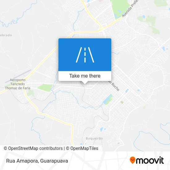 Rua Amapora map