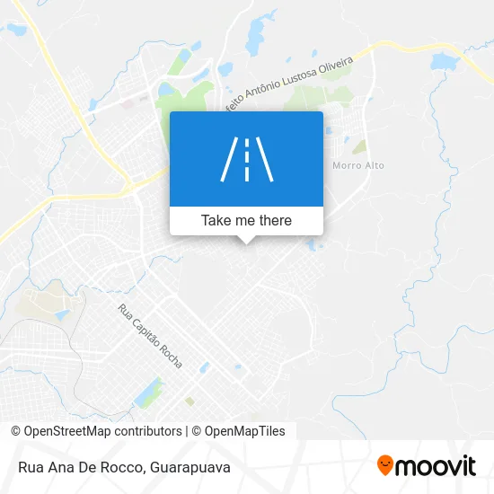 Rua Ana De Rocco map