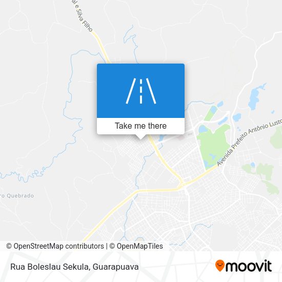 Rua Boleslau Sekula map