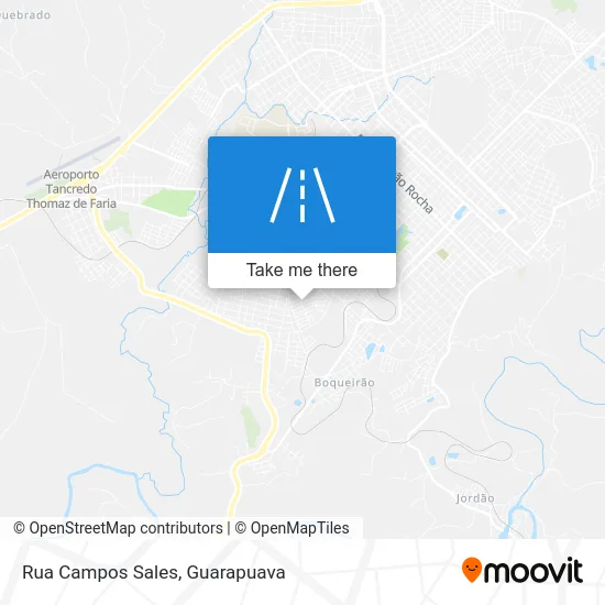 Rua Campos Sales map