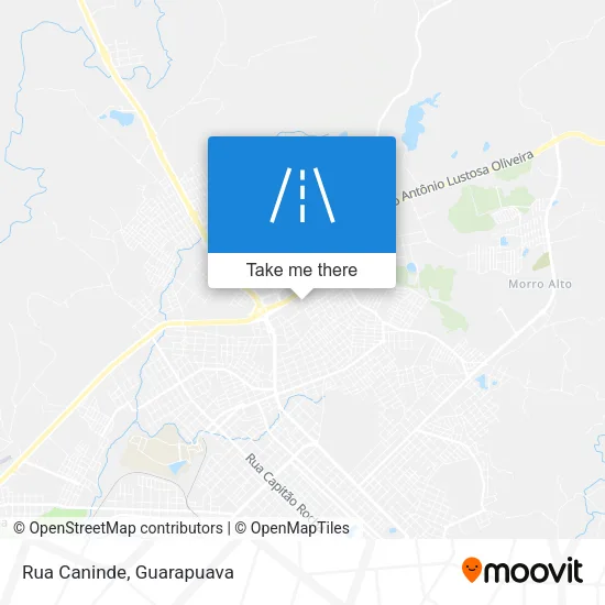 Rua Caninde map