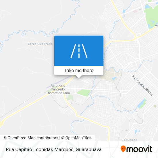 Rua Capitão Leonidas Marques map