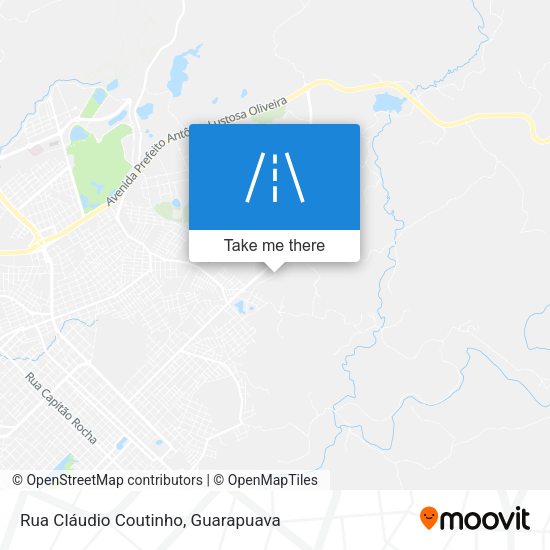 Rua Cláudio Coutinho map