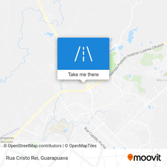 Rua Cristo Rei map