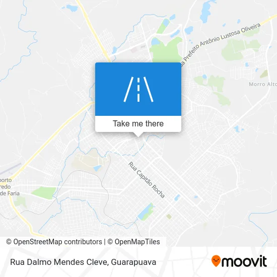 Rua Dalmo Mendes Cleve map