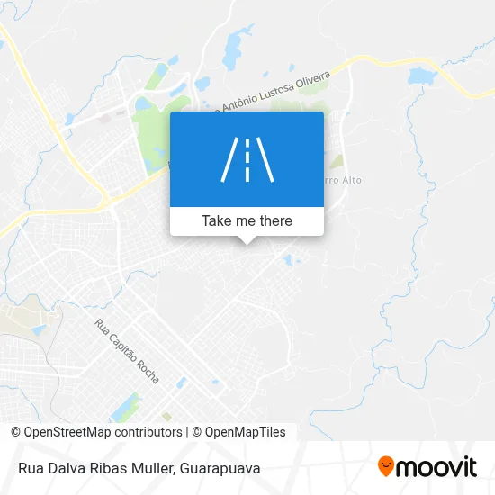 Rua Dalva Ribas Muller map