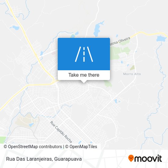Rua Das Laranjeiras map
