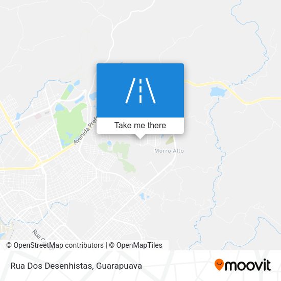 Rua Dos Desenhistas map