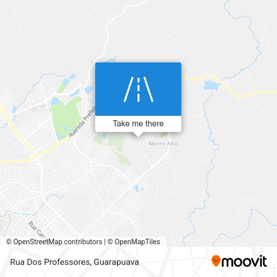 Rua Dos Professores map