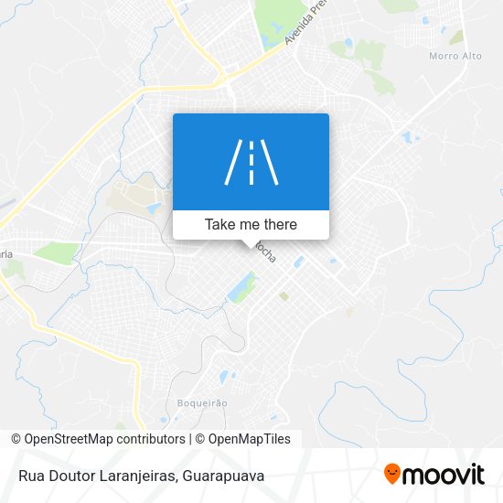Rua Doutor Laranjeiras map