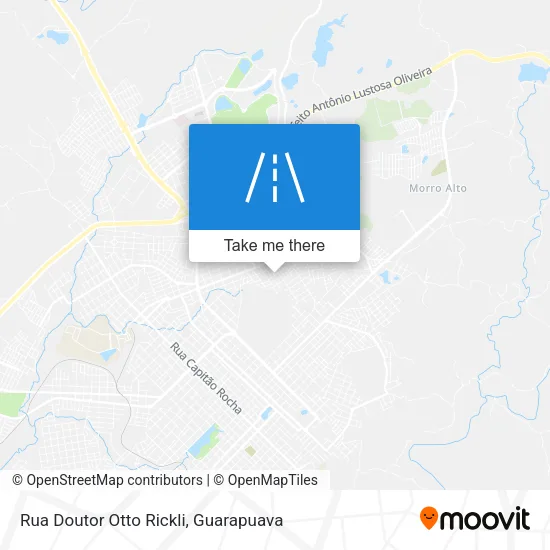 Rua Doutor Otto Rickli map