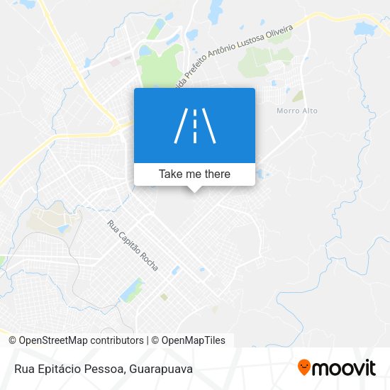 Rua Epitácio Pessoa map