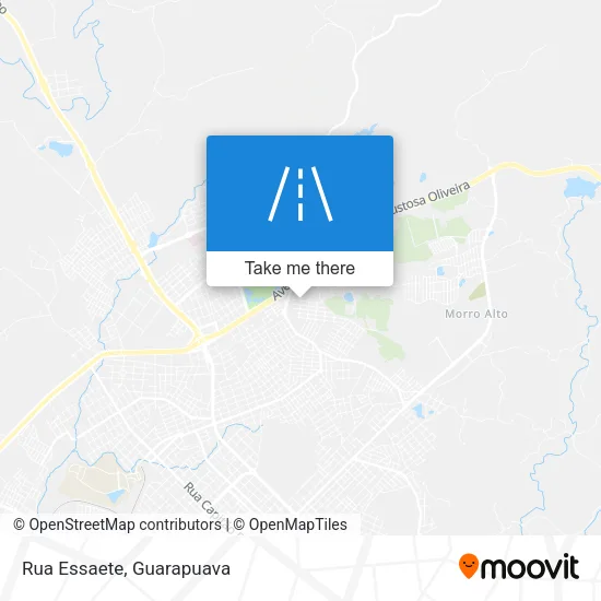 Rua Essaete map