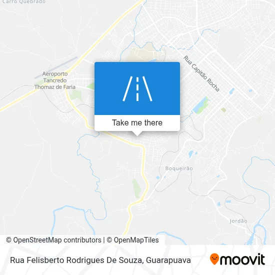 Rua Felisberto Rodrigues De Souza map