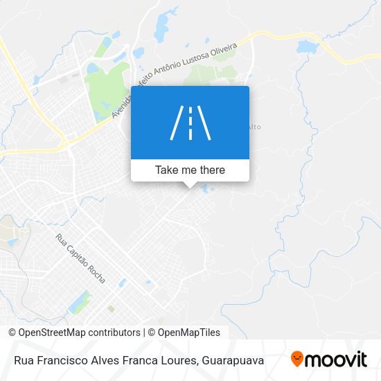 Rua Francisco Alves Franca Loures map