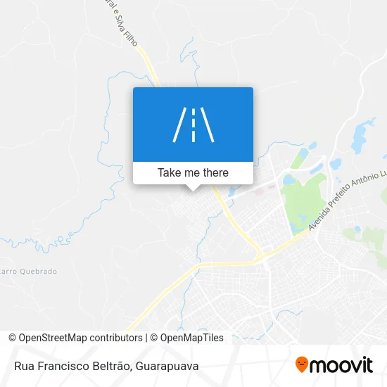 Rua Francisco Beltrão map
