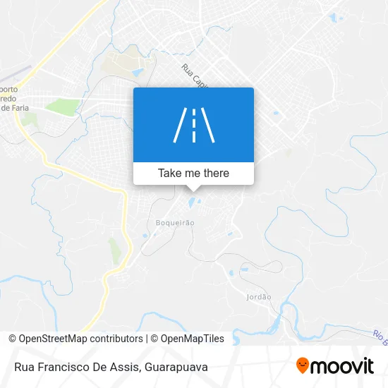 Rua Francisco De Assis map