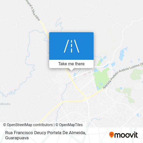 Rua Francisco Deucy Portela De Almeida map