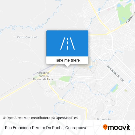 Mapa Rua Francisco Pereira Da Rocha