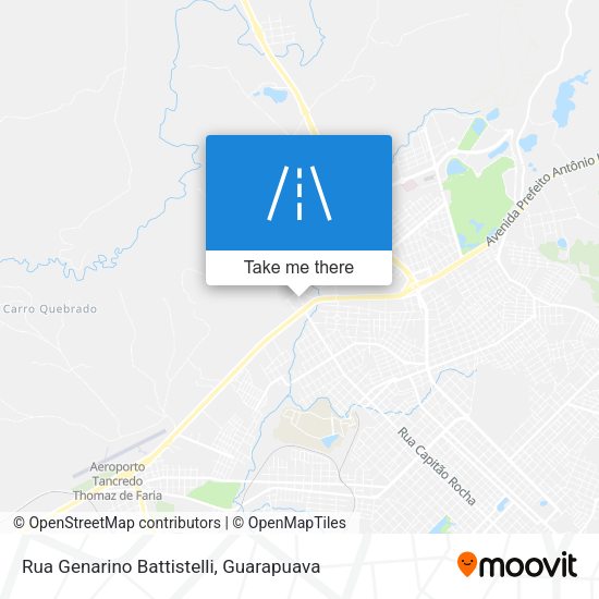 Rua Genarino Battistelli map