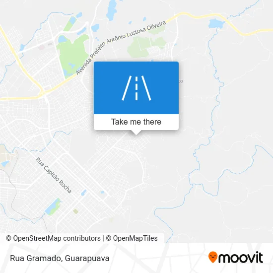 Rua Gramado map