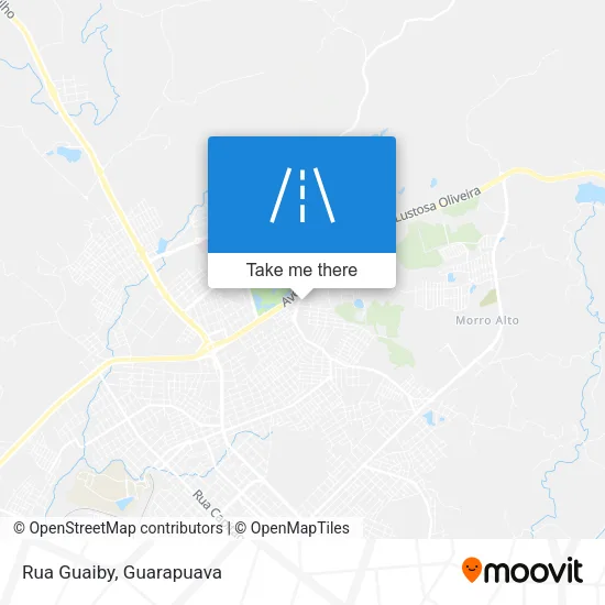 Rua Guaiby map