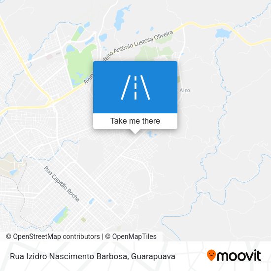 Rua Izidro Nascimento Barbosa map