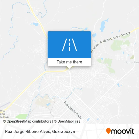 Rua Jorge Ribeiro Alves map