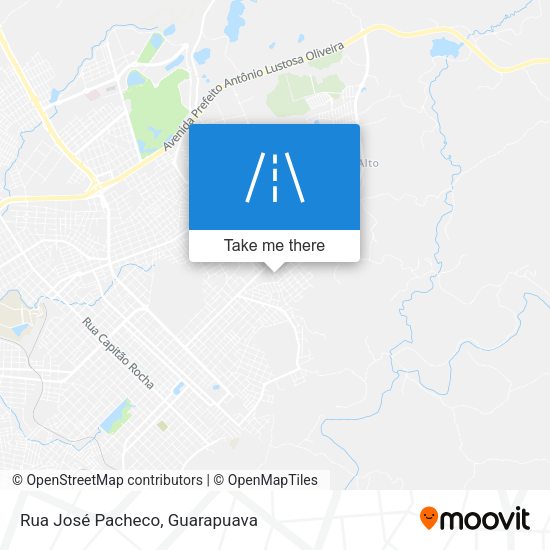 Rua José Pacheco map