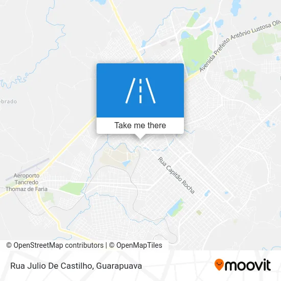 Rua Julio De Castilho map