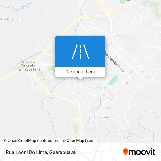 Rua Leoni De Lima map
