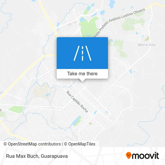 Rua Max Buch map