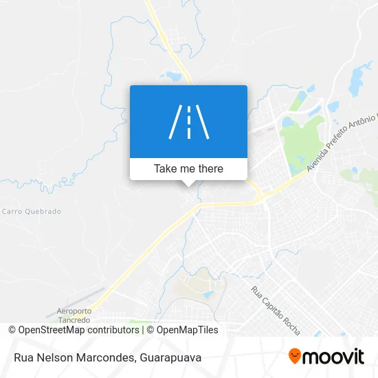 Rua Nelson Marcondes map