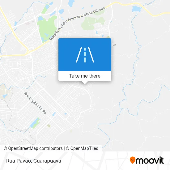 Rua Pavão map