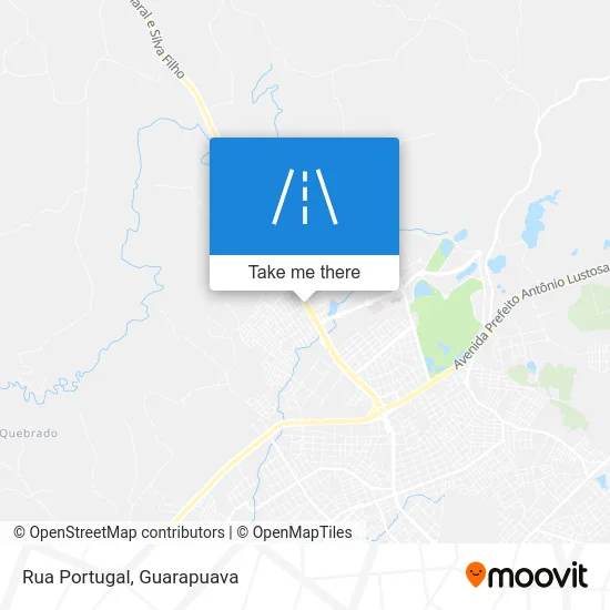Rua Portugal map