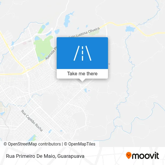 Rua Primeiro De Maio map