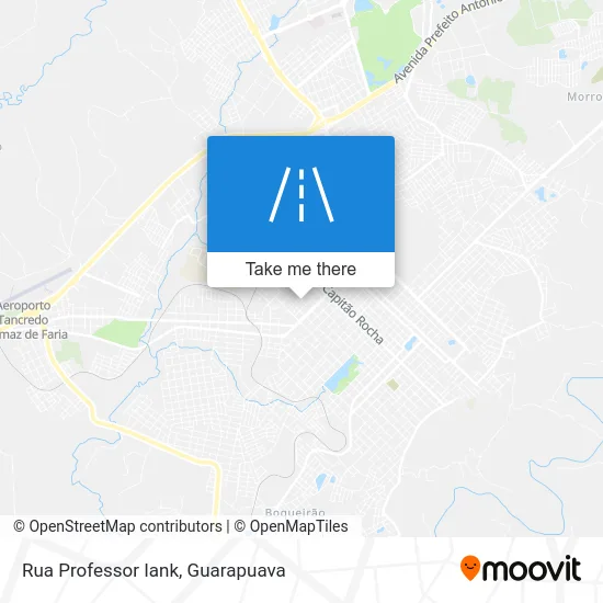 Rua Professor Iank map