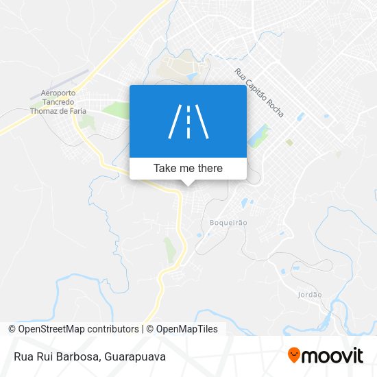 Rua Rui Barbosa map