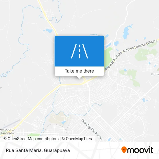 Rua Santa Maria map