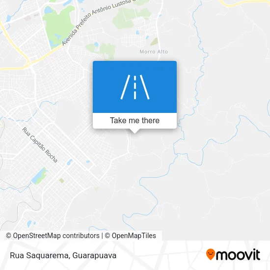 Rua Saquarema map