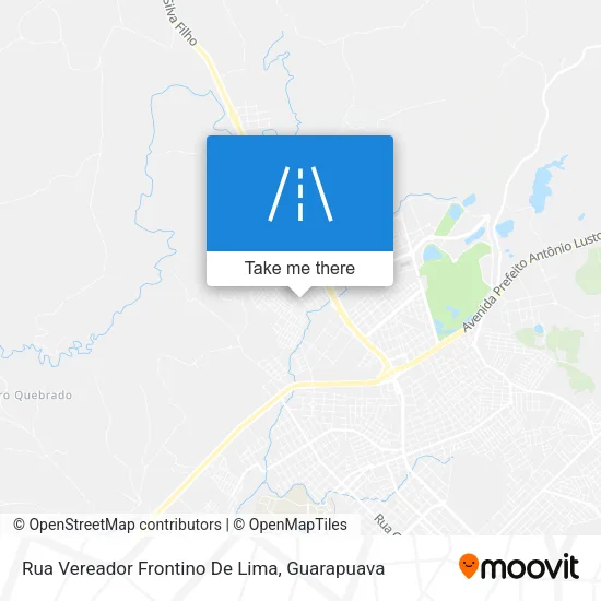 Rua Vereador Frontino De Lima map