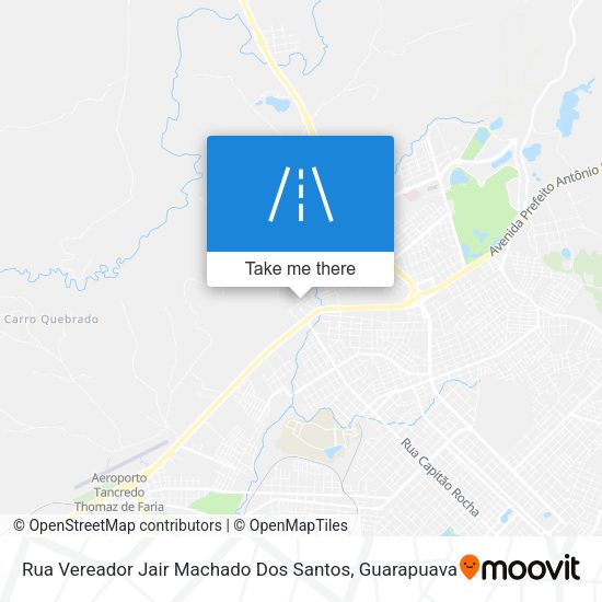 Rua Vereador Jair Machado Dos Santos map