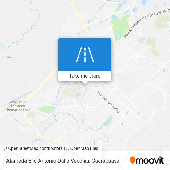 Alameda Elio Antonio Dalla Vecchia map