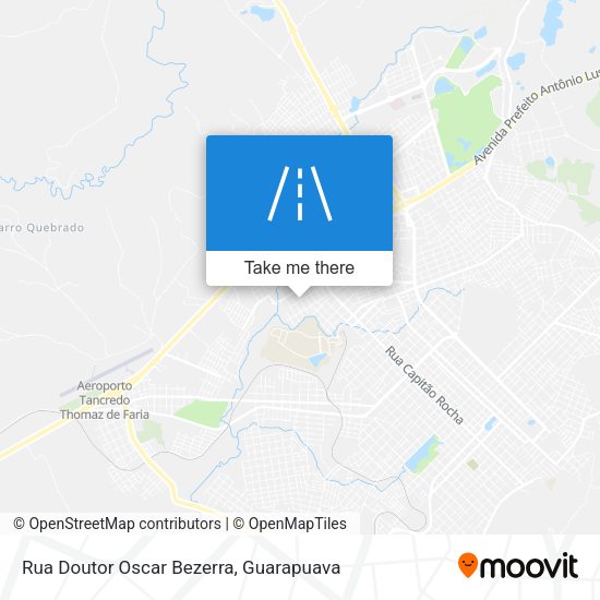 Rua Doutor Oscar Bezerra map