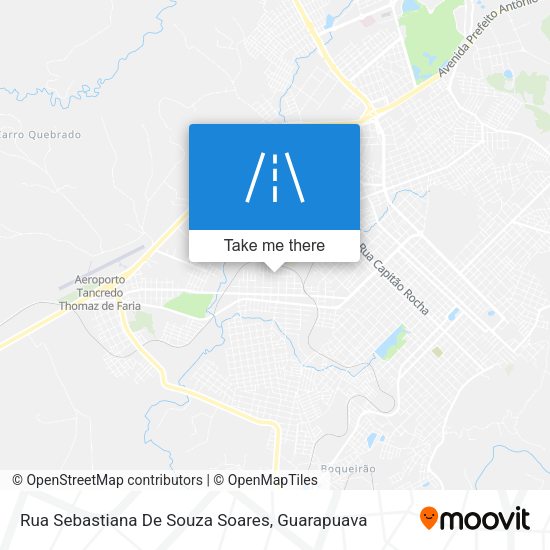 Rua Sebastiana De Souza Soares map