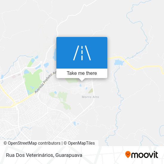 Rua Dos Veterinários map